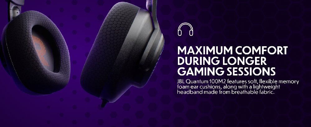 JBL Quantum 100M2 headphones